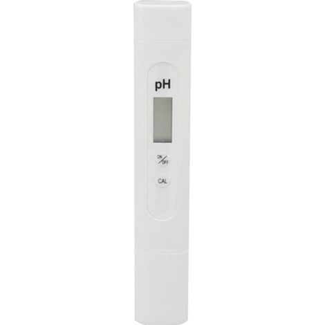 Pinceau Testeur De pH Avec Écran LCD Haute Définition Et Sonde Haute Sensibilité, Solution De Protection Incluse, Batterie 300 mAh