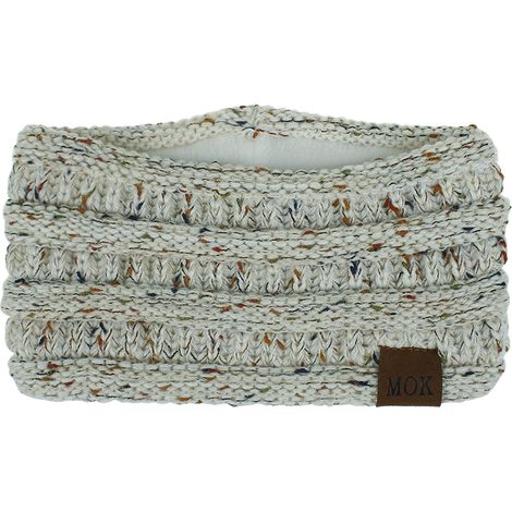 Headband - Tricoté En Acrylique Avec Doublure Polaire - Pour Hiver - Unisexe - Taille Unique - 1 Pièce (1/5)
