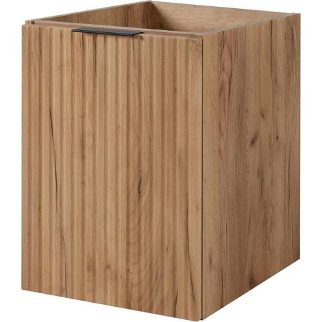 Mobile da bagno, Rovere Craft + maniglia nera, 40 x 57 x 46 cm (1/5)