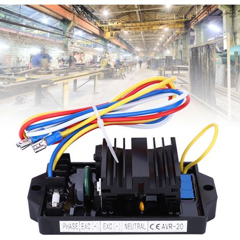Régulateur de tension automatique protection basse fréquence pour groupe électrogène pièces sans balais (1/5)