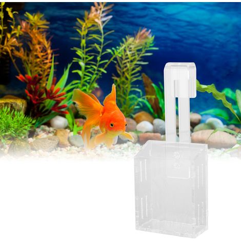 Suspension pour Plantes Aquatiques en Acrylique - Décoration de Bac Aquarium - Petit Modèle avec Crochets -AUTRES (1/5)