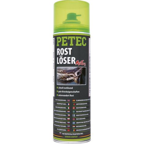 Petec Rostlöser Spray 500 ml aus MoS2 (1/2)