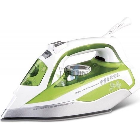 Professionelles Dampfbügeleisen 2200 W, grüne Keramikbeschichtung