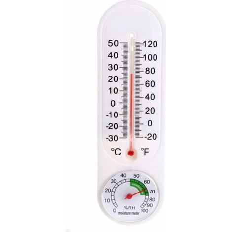 Hygromètre De Thermomètre À Effet De Serre, Thermomètre Min Max Min Classic Design Garden Plant Température Numérique Température Humidité Mur Hacc (1/5)