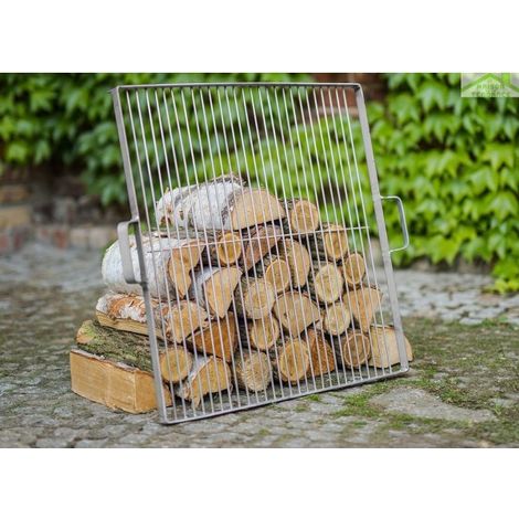 Plaque de cuisson pour braséro, acier inoxydable, 50x50cm, CookKing, 1112266