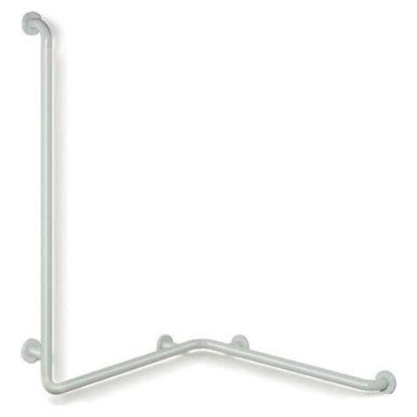 Pasamanos para plato de ducha Hewi SERIE 801 762x900mm. d : 33 mm blanco puro