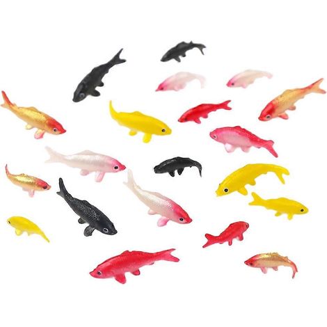 50 dekorative Mini-Karpfen- und Goldfischmodelle zum Selbermachen, ideal für die Aquariendekoration. Geschenkidee. (1/5)