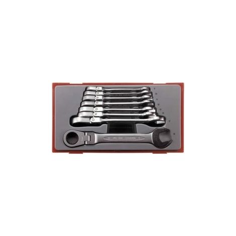 Juego de llaves de trinquete combinadas TT6508RF 8 Uds. TENGTOOLS