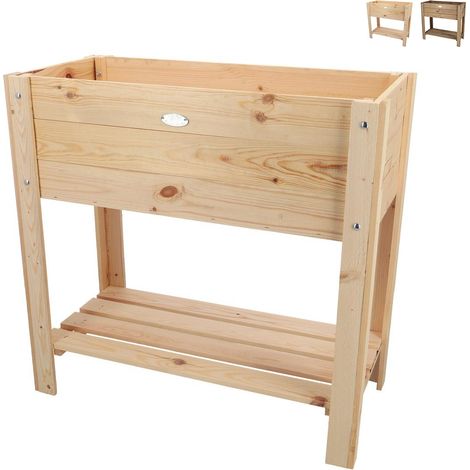 Hochbeet mit L-Füßen Natur S Esschert Design