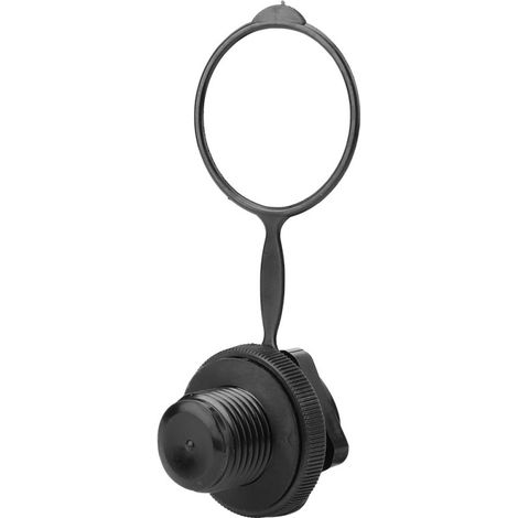 Beyamis Valve de remplacement pour bateau gonflable en plastique noir de 22 mm (1/5)