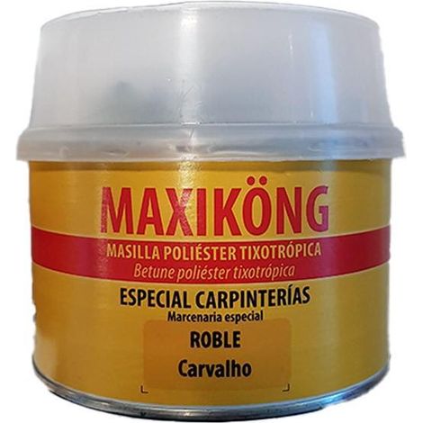 KONIG masilla poliester maxikong 500gr. roble , 0UNIDADES (1/3)