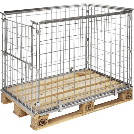 Telaio porta pallet Elettro galvanizzato 1220 x 820 x 870 Kongamek KM080085A1