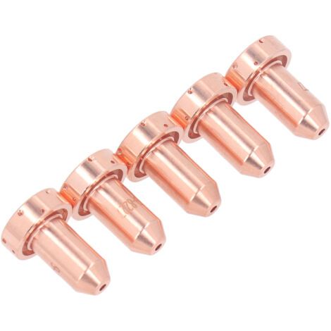 Pair - Lot de 5 embouts de buse en laiton 9-8227 pour torche de découpe plasma Thermal Dynamics SL60 SL100 (1/5)