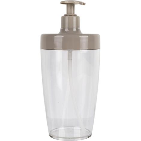 Dosificador De Jabon Color Piedra Modelo Vera 870ml