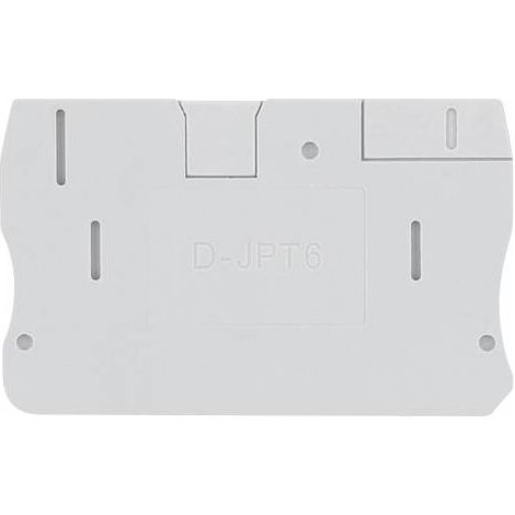 TRU COMPONENTS TC-D-JPT 6 Butée Convient pour (détails): TC-JPT6, TC-JPT6-PE gris 1 pc(s) C067062 (1/2)