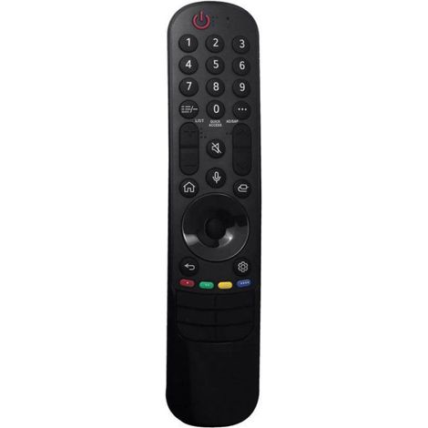 Télécommande Remplacement - Pour Tv Lg Oled Qned Nanocell Uhd - Infrarouge - Noir - 1 Pièce (1/5)