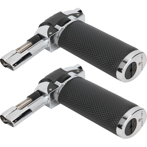 Lot de 2 pistolets à butane, mini allumeur gonflable portatif, pistolet à flamme portable pour usage industriel, outil de chauffage