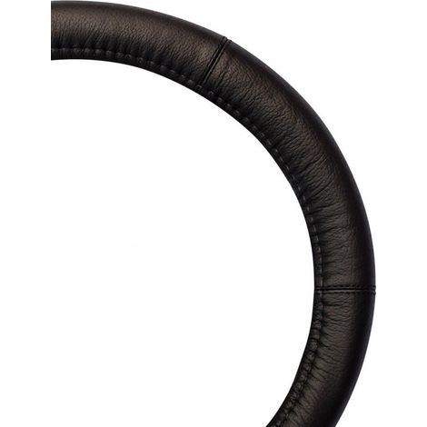 Couvre volant 35CM Noir Cuir (1/3)