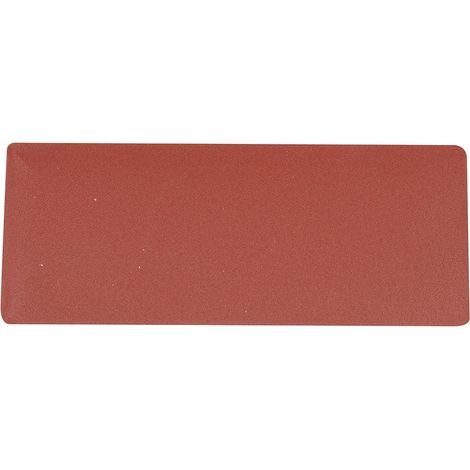 10 feuilles abrasives pour poncages 1/3 pincees 93 x 230 mm - grain 240