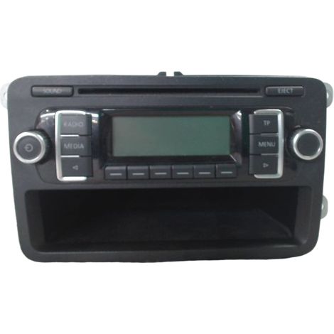 [PRODUIT D'OCCASION] Autoradio VOLKSWAGEN Polo 2009- ♻️ Ref Oe. 5m0057156bx - Garantie à vie (1/3)
