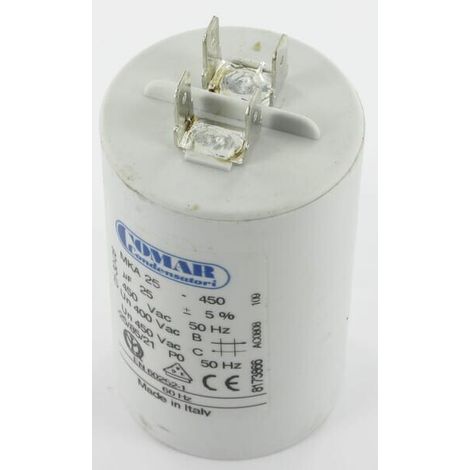 Condensatore 25 µF DAB PUMPS R00010362 (1/3)