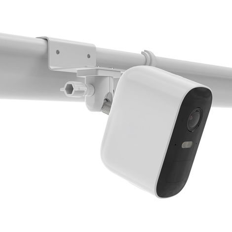 Support de Gouttière Universel Compatible avec 1/2/2C/2C Pro/3/3C/E/S3 Pro, Pro 4/Pro 3/Pro 2/Ultra/Ultra 2/Essential 2(XL), Argus 2, (Blanc, 1PCS) (1/5)