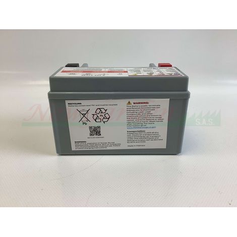 Batteria al gel trattorino rasaerba MINIRIDER 76 MTD CUB CADET 7AH 725-17136 (1/4)
