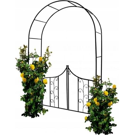PERG-N6092 Gartenpergola Bogen für Rosen, Blumen, Kletterpflanzen, Tor (1/5)