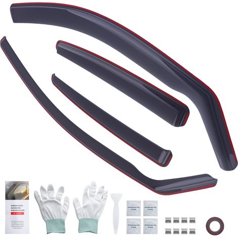 4Pcs Wind Deflectors for BMW 3 Series G20 2019-2024 Window Guards Acrylic (1/5)