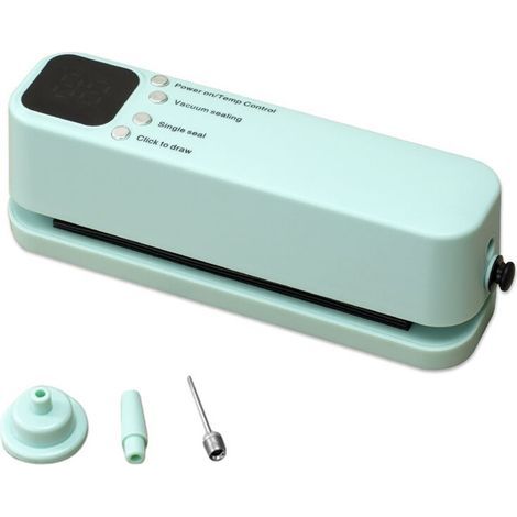 Machine D'Emballage Sous Vide pour Aliments, Rechargeable par USB, Portable, -Scelleuse de Sacs. (1/4)