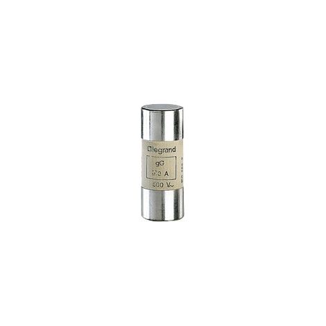 Legrand 015310 Cartouche gG - 10A - 22x58mm - sans percuteur (1/2)