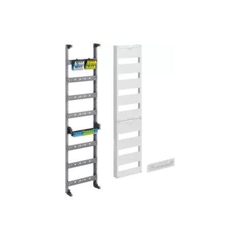 hager Verteilerfeld, univers Z, Höhe 1050mm, 7-reihig, 1-feldig, PE/N senkrecht (1/2)