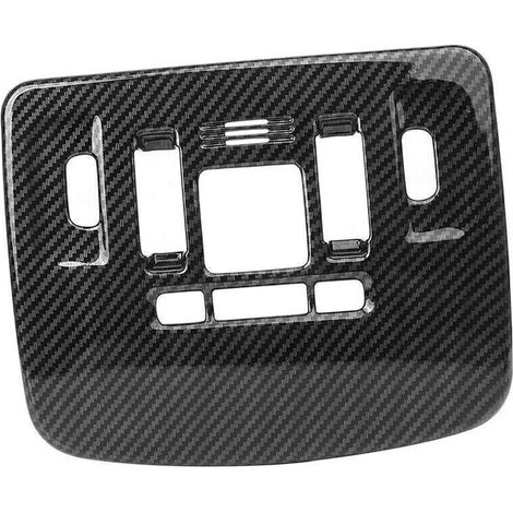 Suitable for 18-20 Camry front reading light frame, roof light cover modification, decorative glitter sticker, carbon fiber modification (1/4)