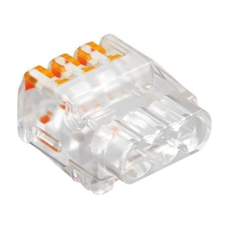 OBO Bettermann 61 325 FL Bornes de conexión transparente naranja