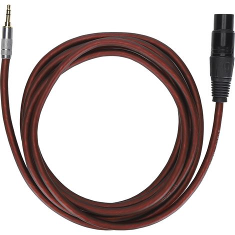 Câble micro XLR femelle vers jack 3.5mm JORINDO, cordon signal équilibré XLR vers prise 1/8 pouce JD6018 (1/5)