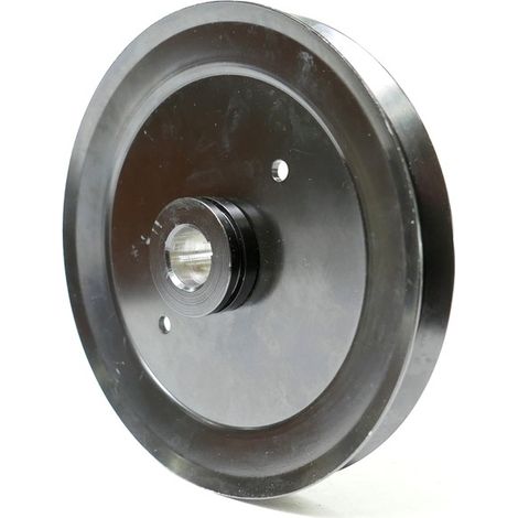 Outils Wolf – Poulie entraînement courroie de lame pour tondeuse autoportée – Diamètre 206 mm – Pièce d'origine Wolf – Pour modèles A80B/A80H/A80K (1/2)