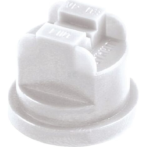 Tobera est谩ndar doble chorro plano VP 110掳 08 blanco pl谩stico Hypro HYPRO VP08F110WH