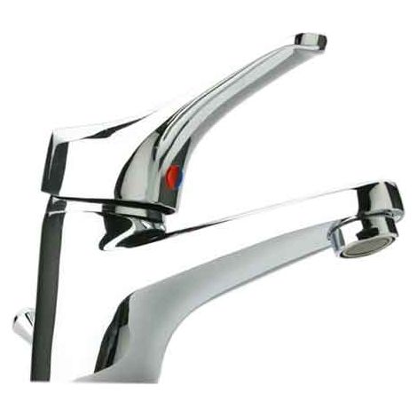 Rubinetto Miscelatore Monocomando Lavabo Pilot Paini Cromo