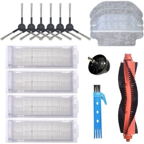 ALLIANDISKit di accessori per robot aspirapolvere Xiaomi XM2000: 2 spazzole principali, 4 spazzole laterali, 6 filtri HEPA, 1 panno asciutto (1/5)