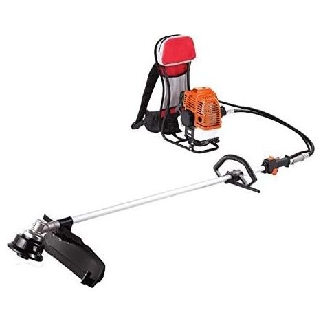 DESMALEZADORA TERMICA DE ESPALDA HD MOTORS PROFESIONAL, MOTOR DE GASOLINA, 2 TIEMPOS, 52CC