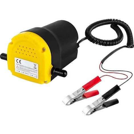 Pompe à huile électrique 12 V, pompe auto-amorçante 12 V, extracteur d'huile portable CC, petite pompe à huile pour vidange d'huile moteur (1/5)