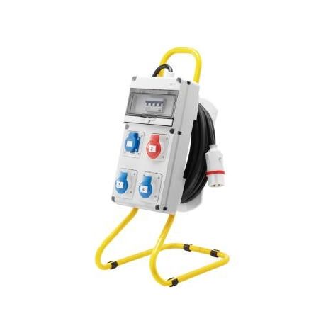 Q-DIN 10 ASC:4PR. PORTABLE IP44 GEWISS GW68401N