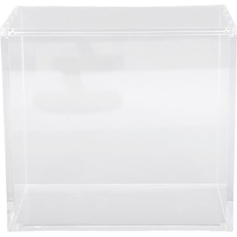 Figurenvitrine, staubdicht, wasserdicht, transparente Acryl-Vitrine mit Magnettür für Puppen und Sammlerstücke (1/5)
