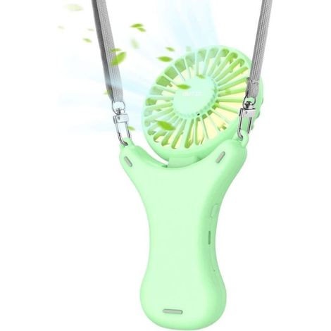 Mini Ventilateur Portable, Rotation 108°, Petit Ventilateur USB Pliable, Silencieux, Batterie Rechargeable
