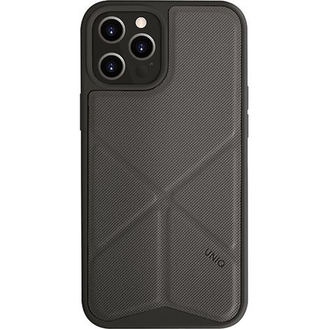 UNIQ Transforma iPhone 12 Pro Max 6,5" Hülle grau/anthrazit (1/5)