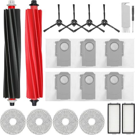 Apto para barredoras de suelo Stone Roborock P10Spro / Qrevo Master / Qr