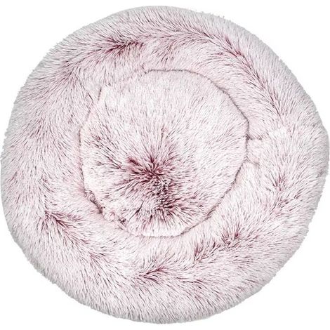 Lit pour chat, coussin moelleux, doux lavable pour chiens chats (dégradé rouge, 50 cm), (1/5)
