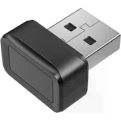 USB-Fingerabdruckleser, 360°-Touch-Fingerabdruckscanner, Windows Hello-kompatibel, schnelles Abgleich-Sicherheitssystem, passend für PC oder Laptop – JXLGV (1/5)