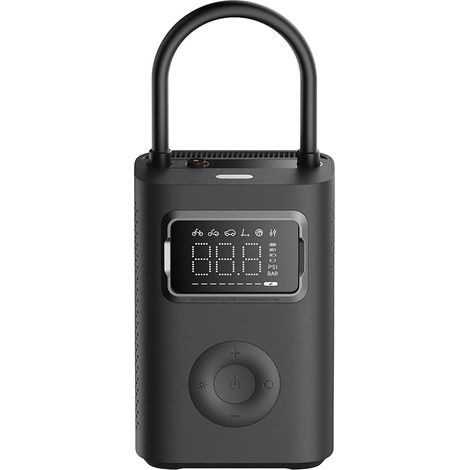 Pompe à air électrique portable, 150 PSI, 2000 mAh, chargement USB, avec écran, pour un gonflage portable et une utilisation à domicile ou en extérieur.-AquaForge (1/5)