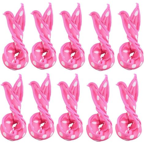 Fer à friser magique (lot de 10), fer à friser en mousse pour une utilisation nocturne, oreiller doux et élastique (1/5)